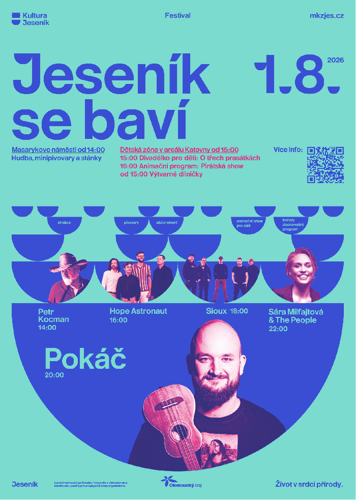 Plakát Jeseník se baví 2026